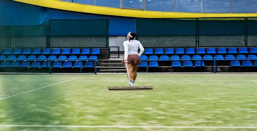 Tennis Court Cleaning